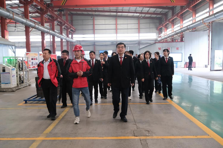 五四青年节 肥乡法院组织青年干警莅临盛卓参观交流
